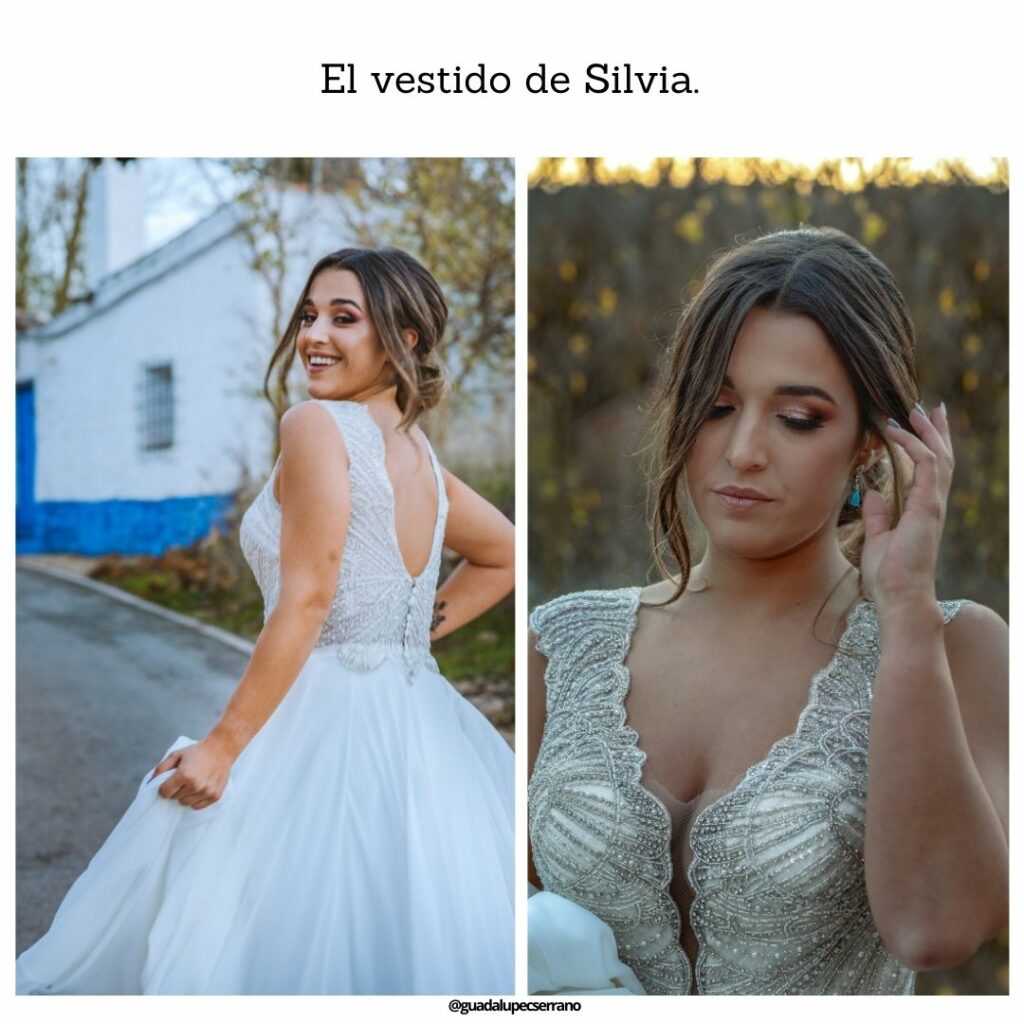 Vestido novia especial